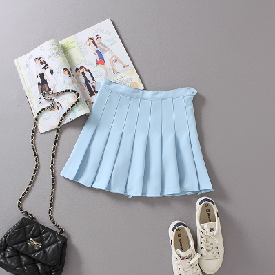 High waist college wind tennis pleated skirt YV224 - Youvimi