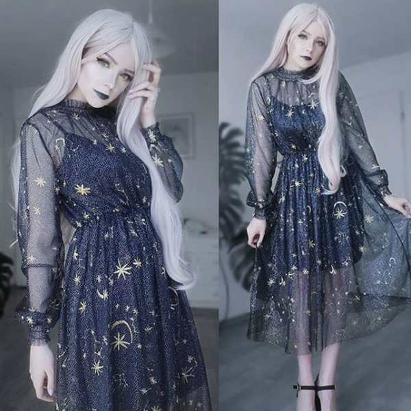 starry dresses