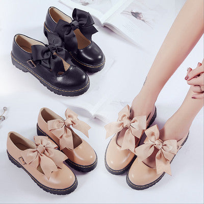 cute bow shoes
