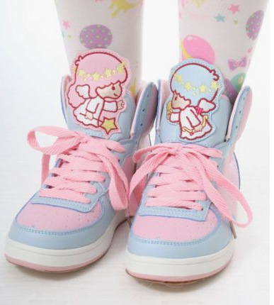 Harauku japanese cartoon little twin stars sneakers YV207 - Youvimi