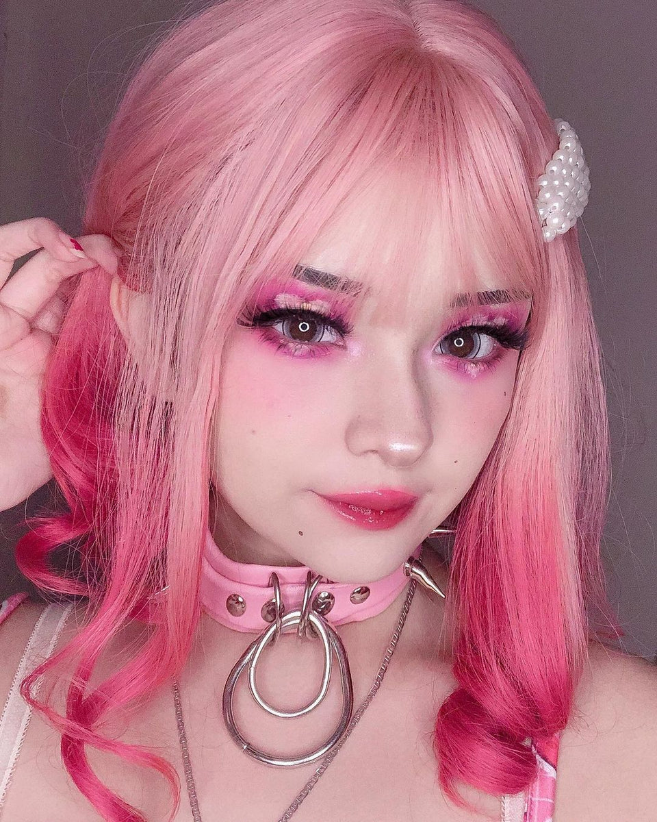 Harajuku pink wig YV42917 – Youvimi