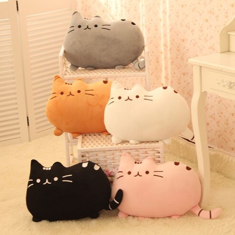 Cute cartoon cookies cat cushion pillow 