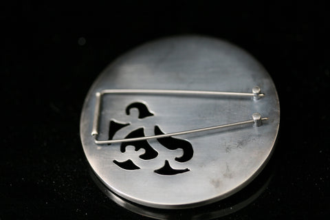 sterling silver brooch