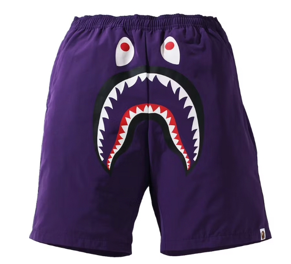 BAPE Shark Beach Shorts (SS21) Purple – Urban Necessities