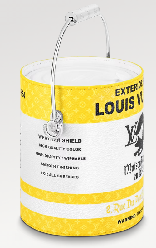 Louis Vuitton Orange Monogram Canvas LV Paint Can Bucket Bag Louis Vuitton