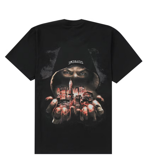 Supreme Stencil Tee Black – Urban Necessities