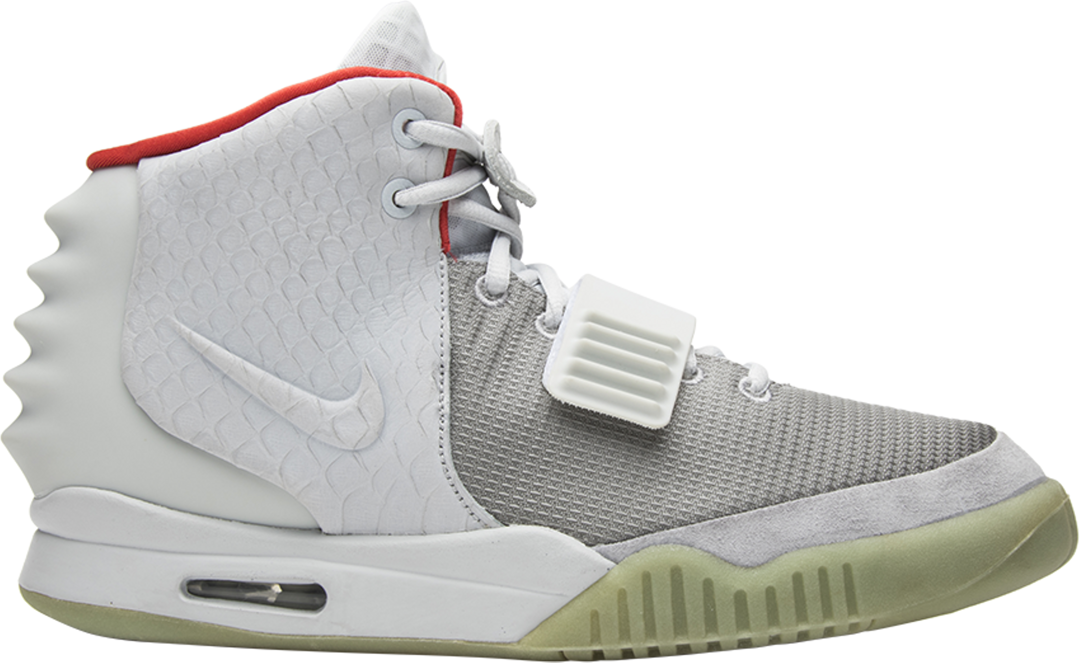 Chaleco Facturable Clasificar Nike Air Yeezy 2 NRG Men's Sneaker in Pure Platinum - 508214 010 | eBay