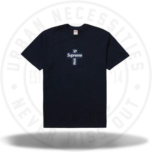 Supreme Cross Box Logo Tee White – Urban Necessities