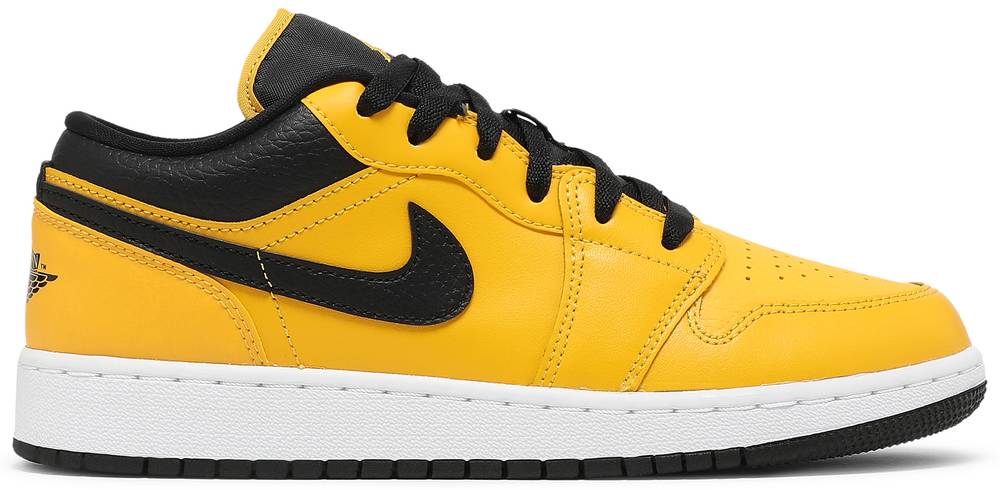 Air Jordan 1 Low GS 'University Gold Black' - 553560 700