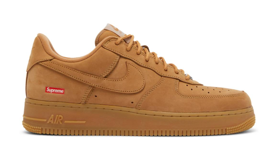 Nike Supreme x Air Force 1 Low SP Wheat