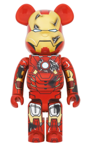 BE@RBRICK IRON MAN MARK VII DAMAGE 1000％ | angeloawards.com