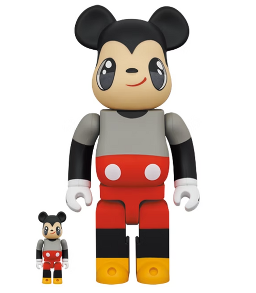 Mickey Mouse Now and Futureソフビ-