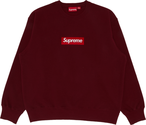 Supreme Box Logo Crewneck (FW22) Heather Grey – Urban Necessities