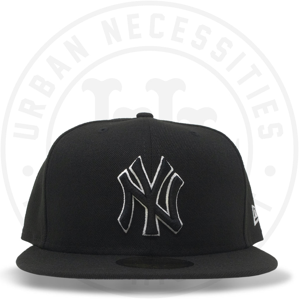 FDNY Shield New Era 59Fifty Fitted Hats (New York City Fire Department Gray  Under Brim)