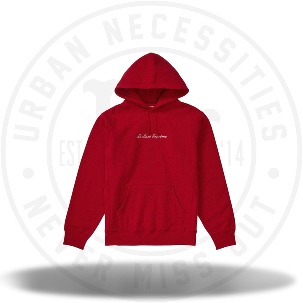 supreme le luxe hoodie