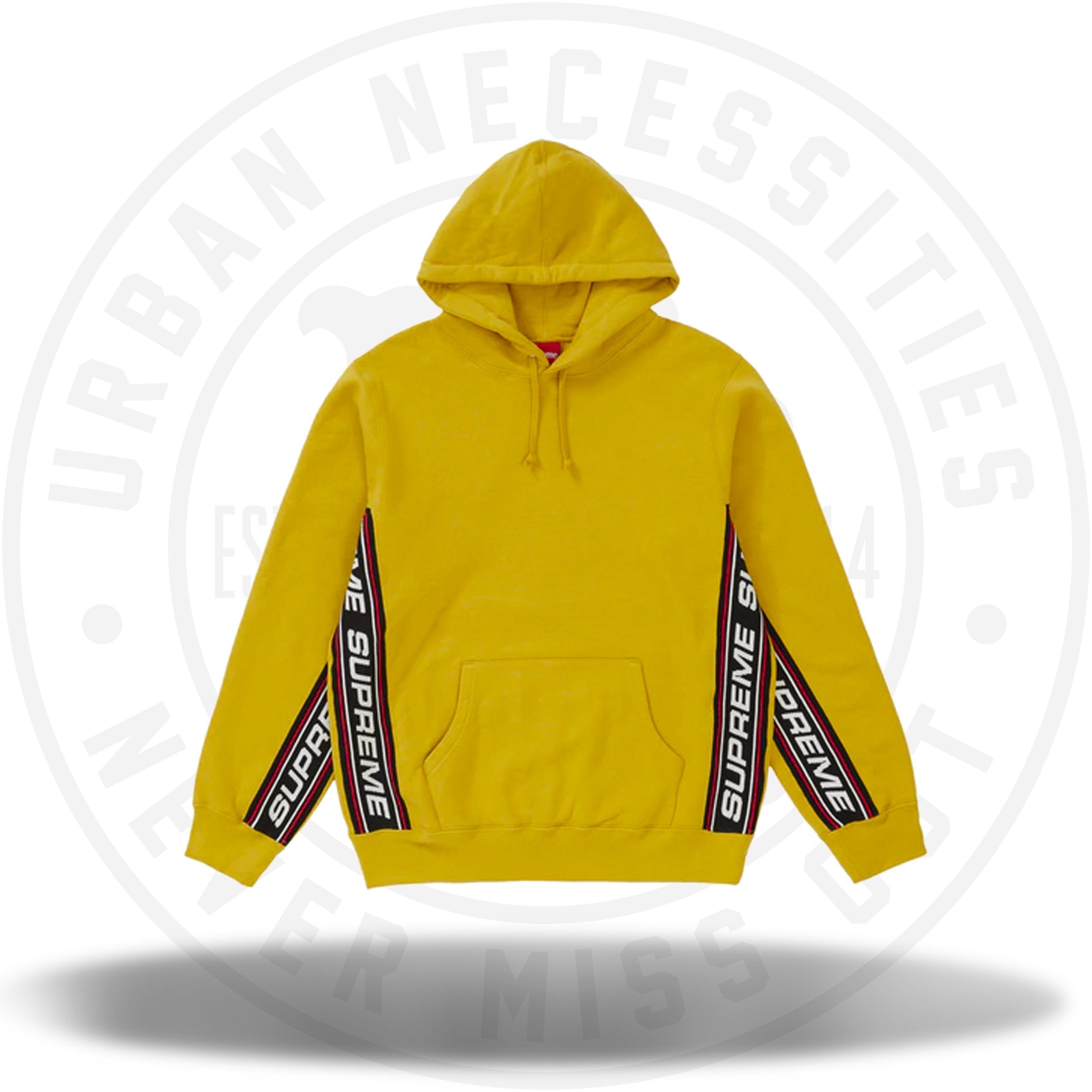 supreme mustard hoodie