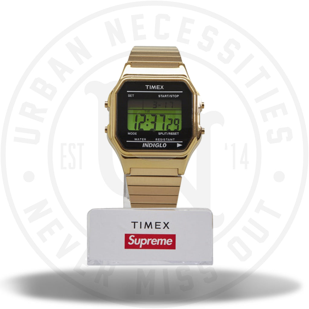 Supreme Timex Digital Watch Gold – OdoiporikonShops