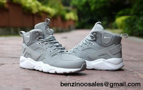 white high top huaraches