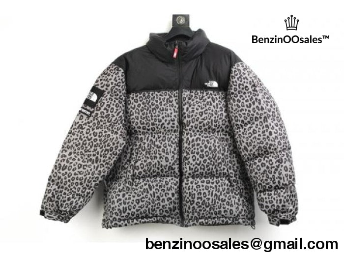 north face leopard jacket