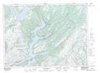 001M13 St Alban s Canadian topographic map, 1:50,000 scale from Newfoundland Map Store