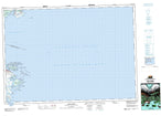 011F07 Cape Canso Canadian topographic map, 1:50,000 scale from Nova Scotia Map Store