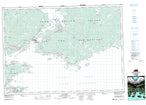 011F10 St Peter s Canadian topographic map, 1:50,000 scale from Nova Scotia Map Store
