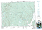 011K07 St Anns Harbour Canadian topographic map, 1:50,000 scale from Nova Scotia Map Store