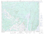 012I16 Roddickton Canadian topographic map, 1:50,000 scale from Newfoundland Map Store