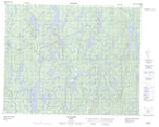 012O09 Lac Tooker Canadian topographic map, 1:50,000 scale from Quebec Map Store