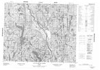 012O10 Lac L Ile Au Castor Canadian topographic map, 1:50,000 scale from Quebec Map Store