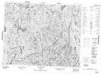 012O12 Lac De Vitre Canadian topographic map, 1:50,000 scale from Quebec Map Store