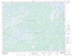 012P01 Salmon River Canadian topographic map, 1:50,000 scale from Newfoundland Map Store