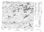 013J06 No Title Canadian topographic map, 1:50,000 scale from Newfoundland Map Store