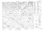 013K03 Santa Claus Mountain Canadian topographic map, 1:50,000 scale from Newfoundland Map Store