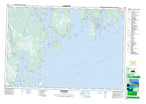 020P11 Lockeport Canadian topographic map, 1:50,000 scale from Nova Scotia Map Store