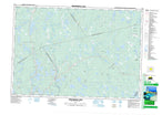 021A04 Wentworth Lake Canadian topographic map, 1:50,000 scale from Nova Scotia Map Store