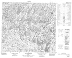 024D09 Lac Coursolles Canadian topographic map, 1:50,000 scale from Quebec Map Store