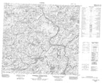 024D11 Ruisseau Laperottiere Canadian topographic map, 1:50,000 scale from Quebec Map Store