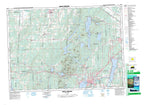 031H08 Mont Orford Canadian topographic map, 1:50,000 scale from Quebec Map Store