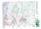 031H11 Beloeil Canadian topographic map, 1:50,000 scale from Quebec Map Store