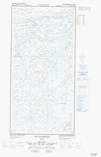 035G04W Lac Allemand Canadian topographic map, 1:50,000 scale from Quebec Map Store