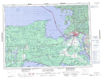 041K Sault Ste Marie Canadian topographic map, 1:250,000 scale from Ontario Map Store
