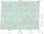 041P Gogama Canadian topographic map, 1:250,000 scale from Ontario Map Store