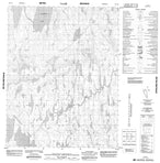 046L12 No Title Canadian topographic map, 1:50,000 scale from Nunavut Map Store