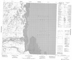 054M02 Point Of The Woods Canadian topographic map, 1:50,000 scale from Manitoba Map Store