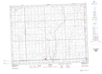 062E08 Alameda Canadian topographic map, 1:50,000 scale from Saskatchewan Map Store