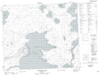 063L01 Archibald Lake Canadian topographic map, 1:50,000 scale from Saskatchewan Map Store