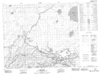 063L02 Pine Bluff Canadian topographic map, 1:50,000 scale from Saskatchewan Map Store