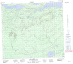 064A07 Pelletier Lake Canadian topographic map, 1:50,000 scale from Manitoba Map Store