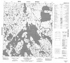 065K09 Carruthers Lake Canadian topographic map, 1:50,000 scale from Nunavut Map Store